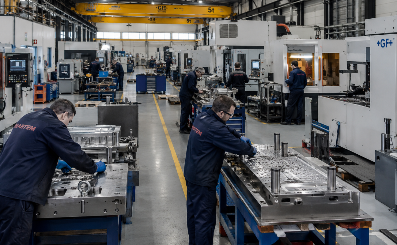 VKS Matricerías · Fabricación de Matrices, Utillajes y Estampación Metálica de Alta Precisión en Huesca